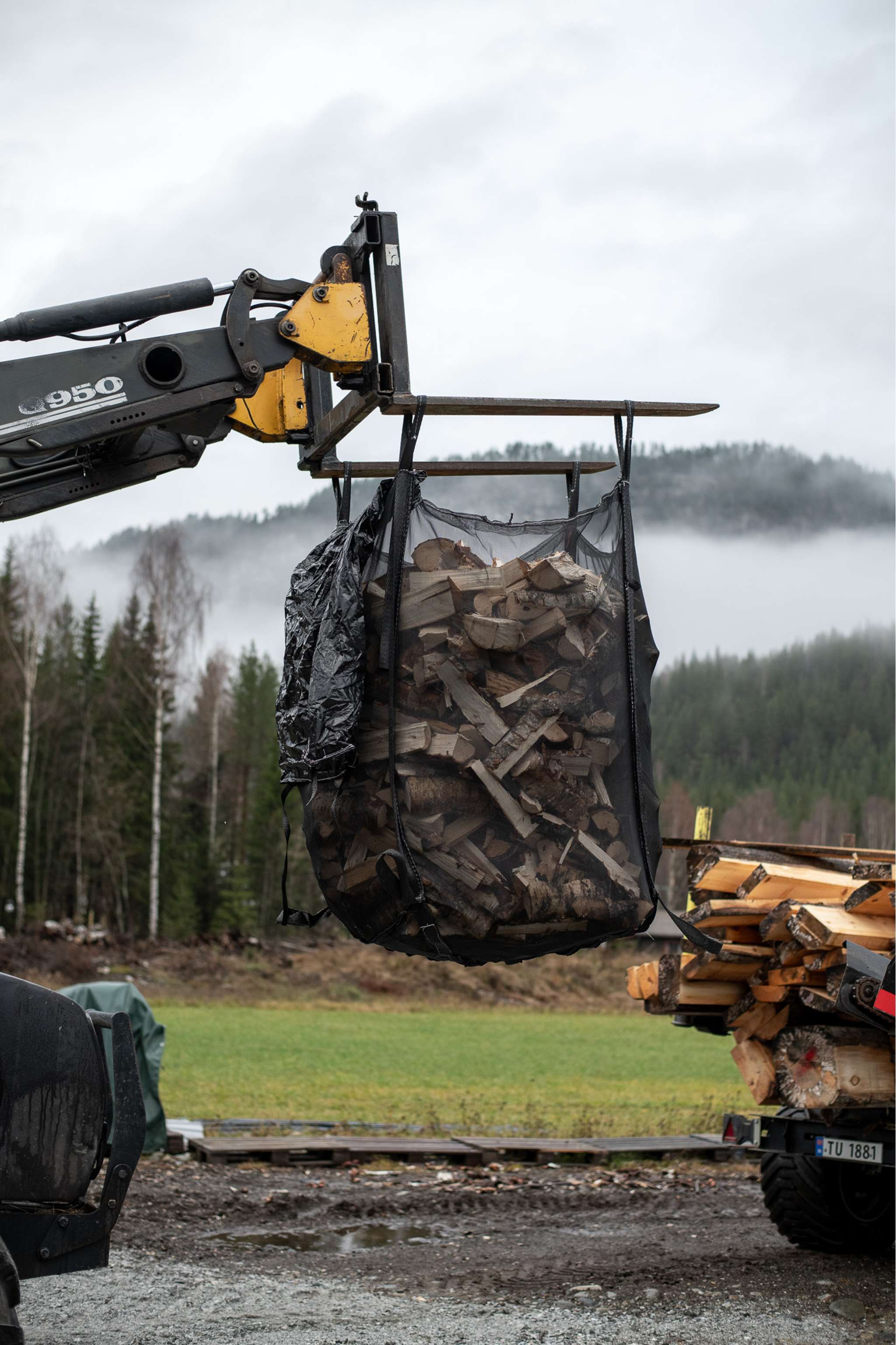 Ventisäck Air 1500L med lock