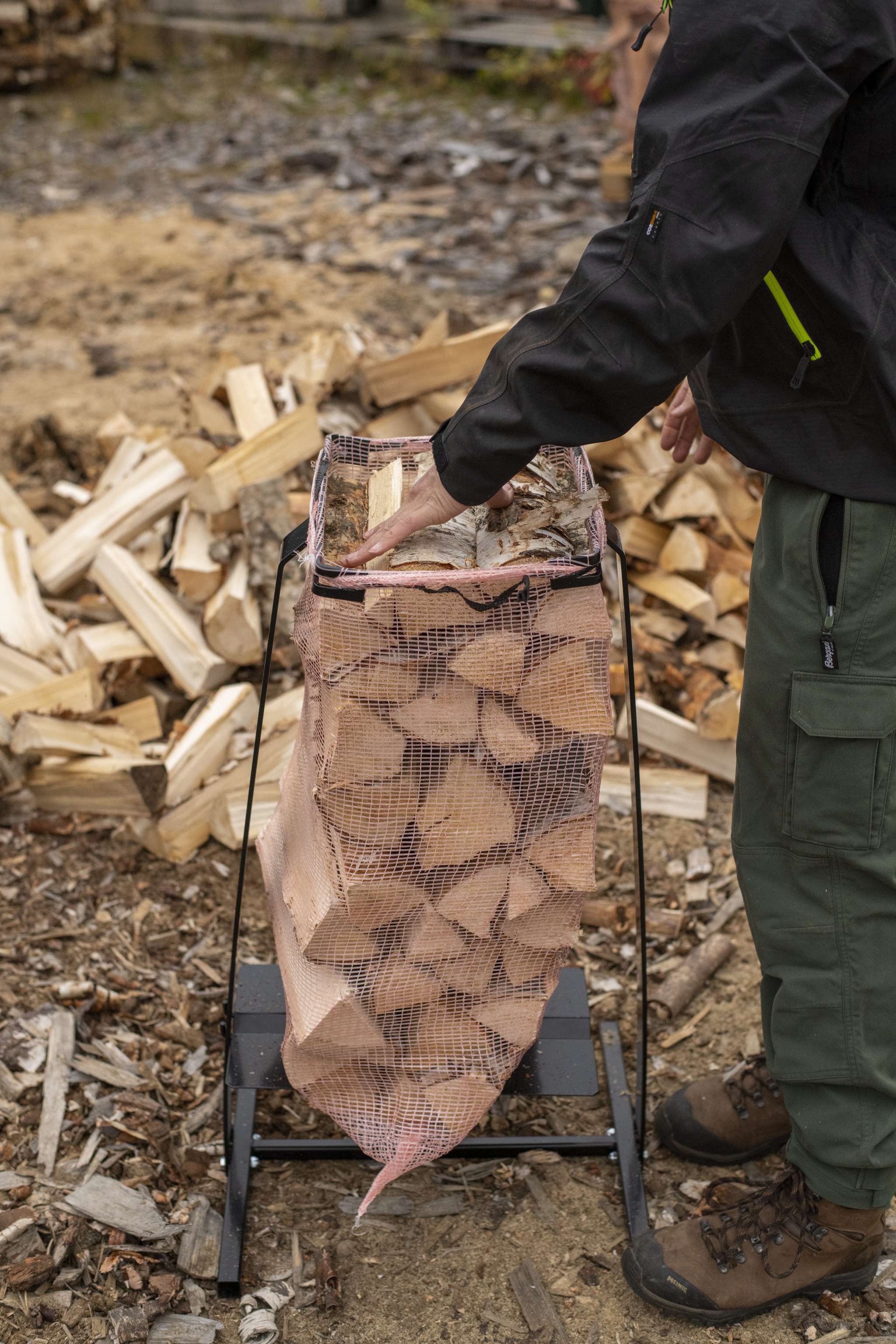 Säkitysteline 30L ja 40L säkeille