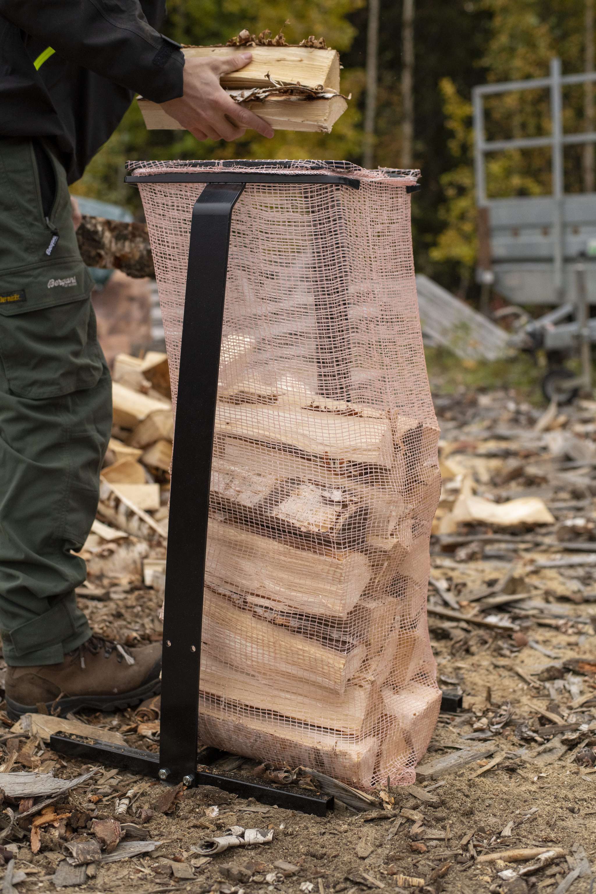 Säkitysteline 30L ja 40L säkeille