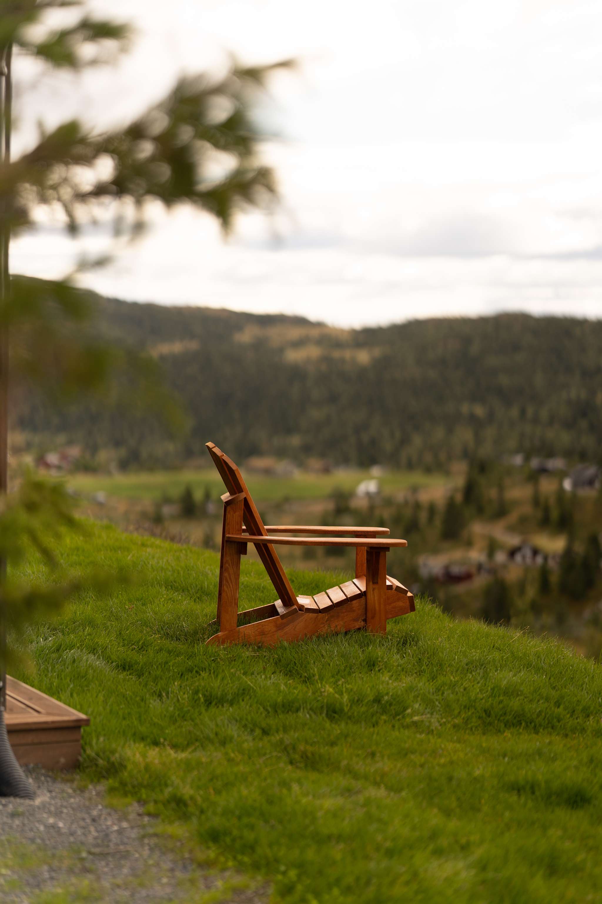 Muskoka Pine Trädgårdsstol