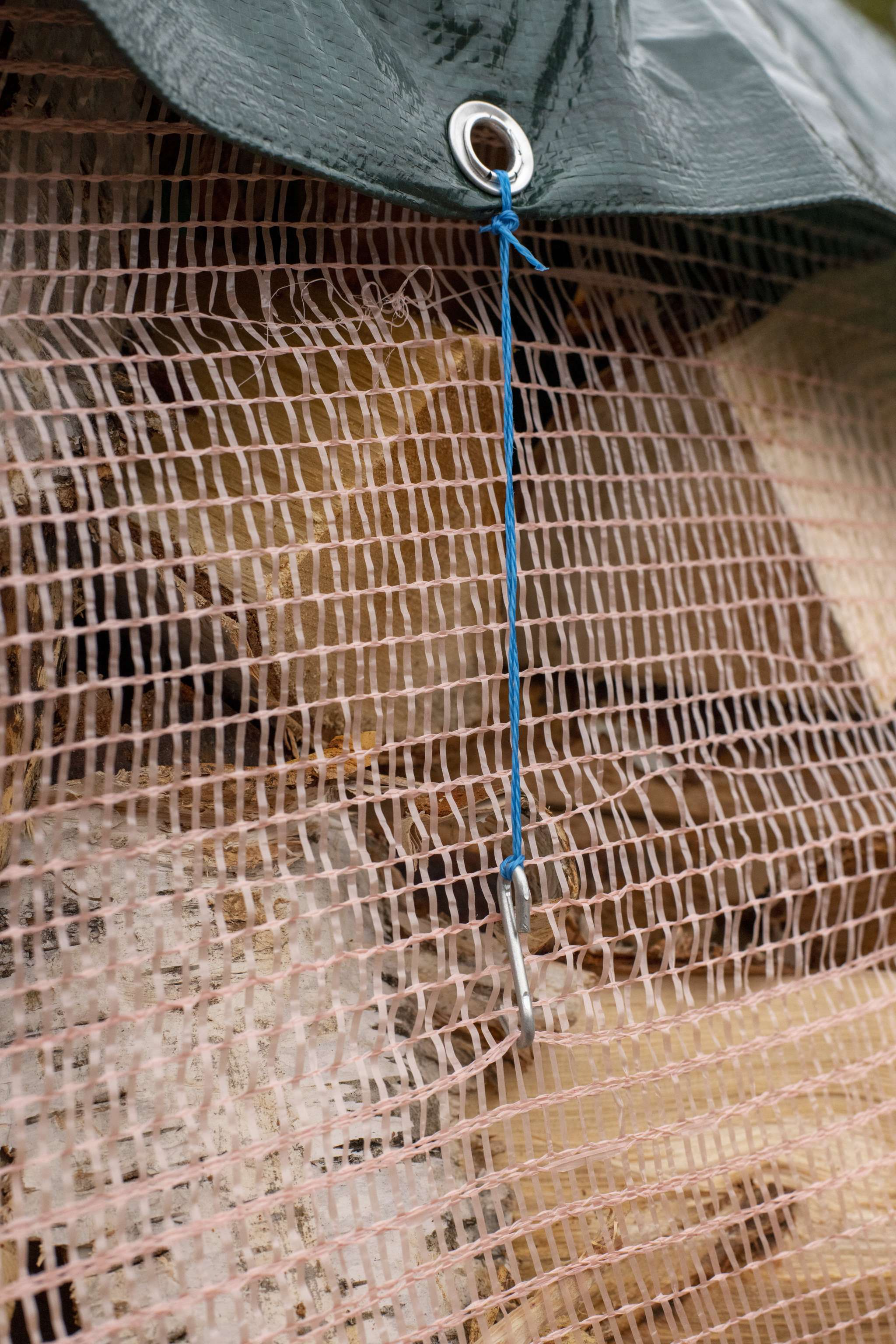 Krokar till pallskydd