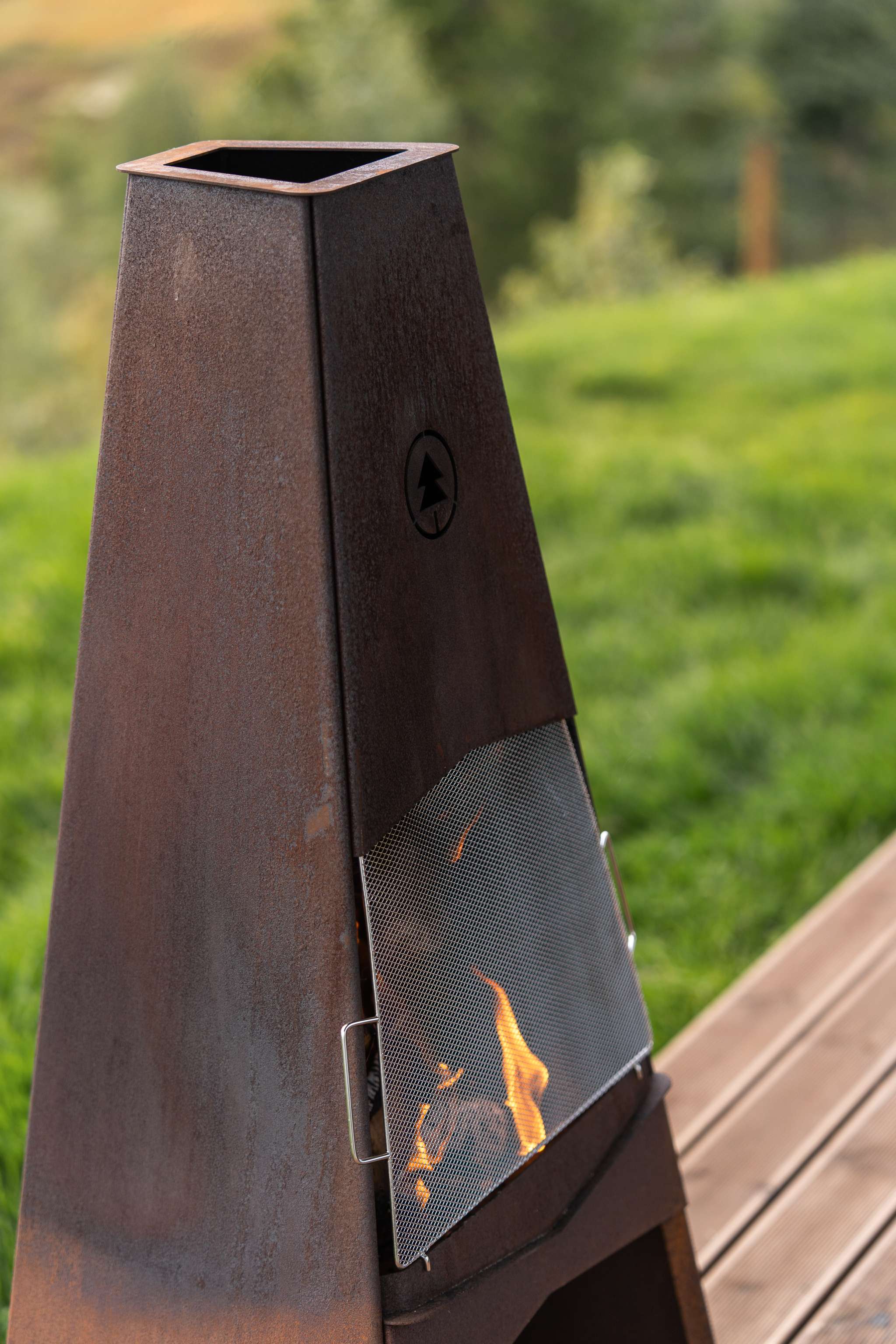 Gnistskydd till Vedkamin 120