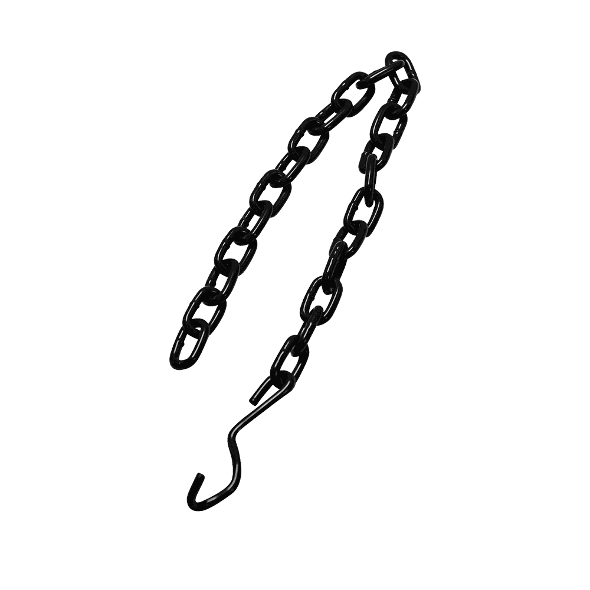 Upphängningskedja med dubbelkrok